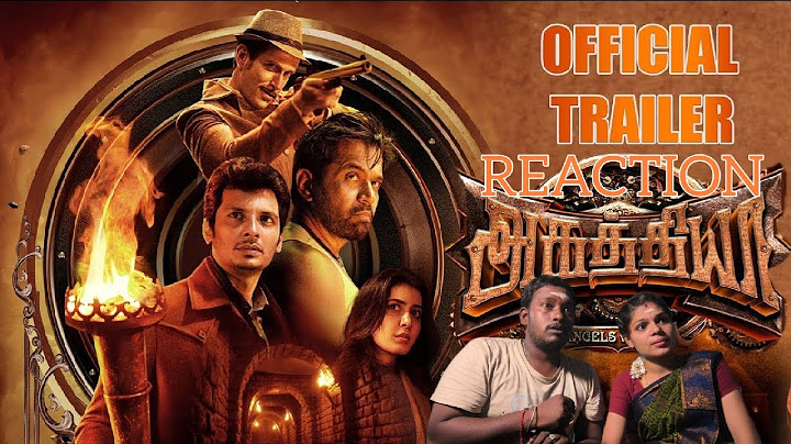 Aghathiyaa Trailer Reaction -Tamil | Angels VS Devil | Jiiva | Arjun Sarja | Raashii Khanna |Yuvan
