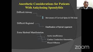 Perioperative Considerations In A Patient Scheduled For Orthopaedic Surgery Dr Sm Sharma