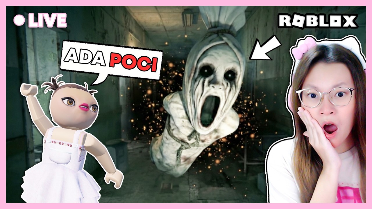 KABUR DARI RUMAH POCONG GILA ?!! [POCONG ROBLOX INDONESIA]