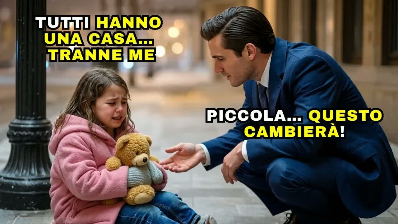 UNA BAMBINA DISSE： «TUTTI HANNO UNA CASA… TRANNE ME» — E IL MILIONARIO LE CAMBIÒ LA VITA
