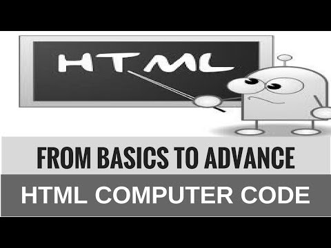 HTML from Basics to Advance : HTML Computer Code