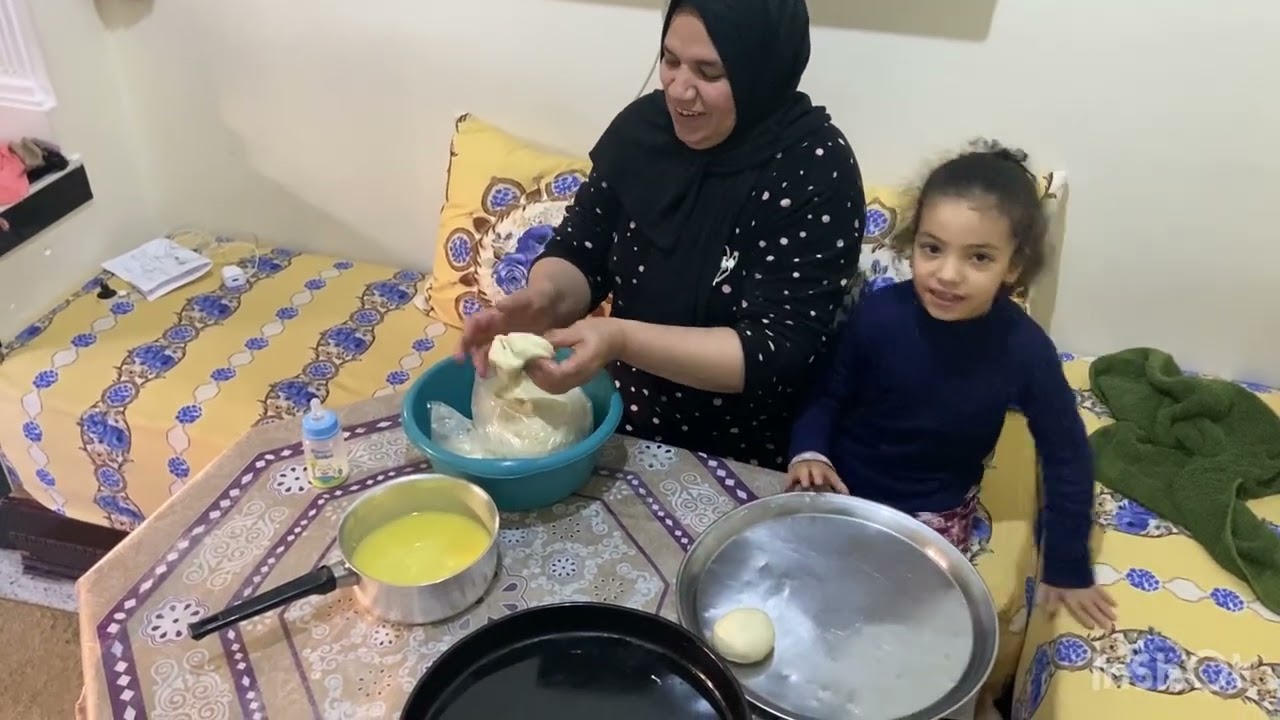 ملوي منزلي سهل وً سريع التحضير 🫓😋