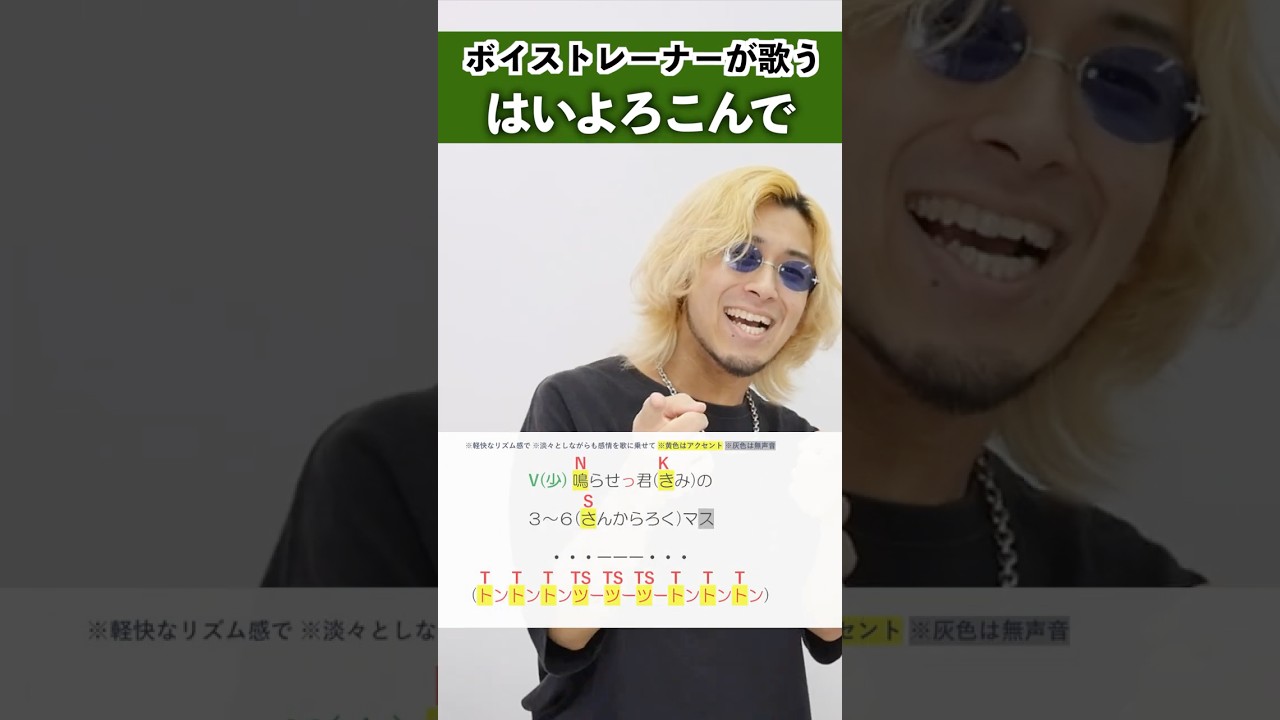 【ボイストレーナーが歌う】はいよろこんで / こっちのけんと【シアーミュージック本厚木校 Ryoga】#shorts