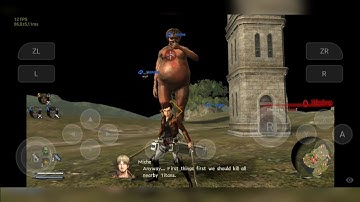 skyline emulator attack on Titan 2 demo gameplay on Snapdragon 845