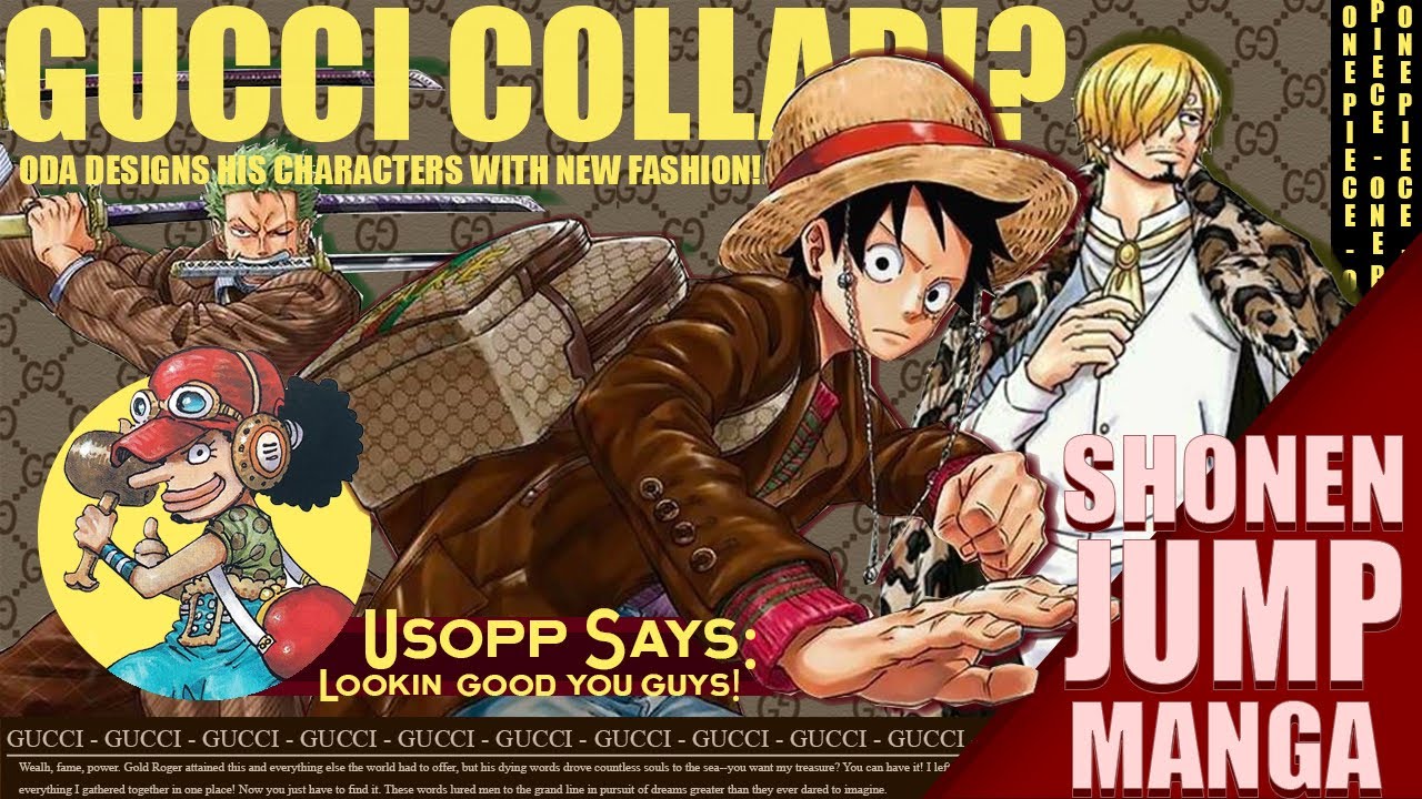 One Piece GUCCI Collab!!! YouTube