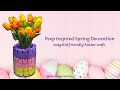How to Make Easter Decorations #amazonfinds #springcrafts #peeps