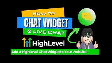How to Set Up Chat Widget and Live Chat inside HighLevel Software