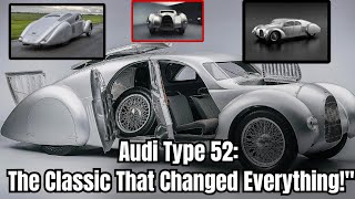 "Audi Type 52 – Old School Luxury Meets Innovation" #FutureCar #SmartCarTech #SuperCarTechnology