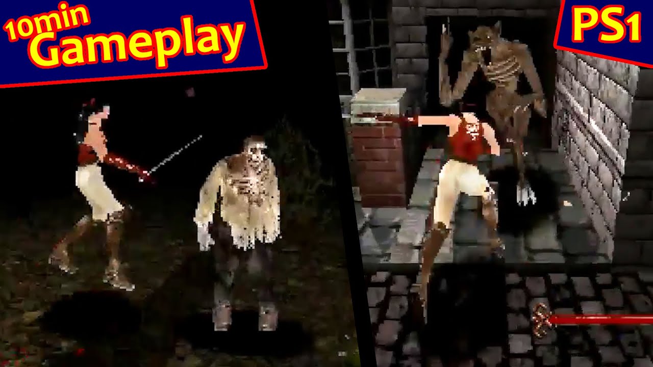 Nightmare Creatures ... (PS1) Gameplay