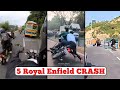 5 Popular Royal Enfield LIVE CRASH/Accident Reels 2023