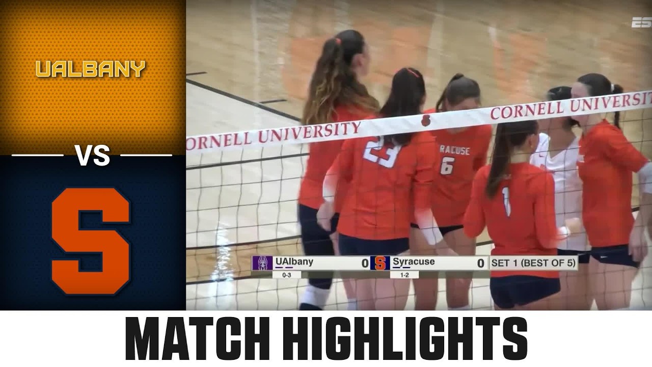 UAlbany vs. Syracuse Match Highlights | 2026 ACC Volleyball