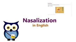 Nasalization in English: Nasal or Nasalized? screenshot 5
