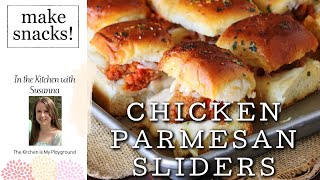 How to Make Chicken Parmesan Sliders