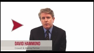 Part 1: Crisis Management for Gov't Contractors, with David Hammond of Crowell & Moring