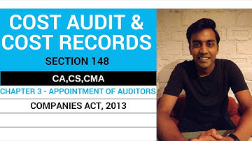 COST AUDIT AND COST RECORD (SECTION 148) |COMPANIES ACT, 2013|
