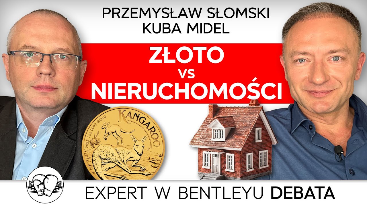 Złoto czy nieruchomości? A może konsumpcja i bankructwo? Midel vs Słomski [Expert w Bentleyu Debata]