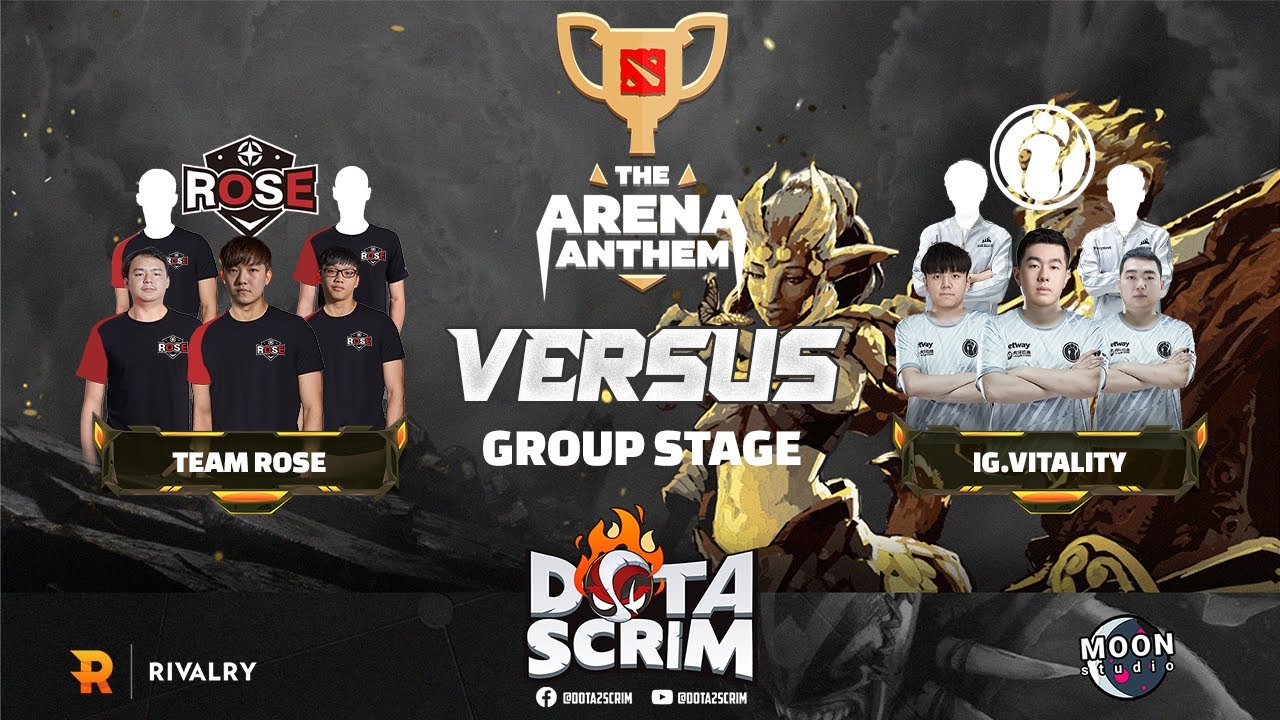 Team Rose vs iG.Vitality - The Arena Anthem - Group Stage - Game ...