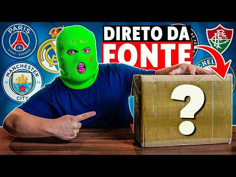 Comprei R$ 1000 em Camisas de Time Direto da CHINA! - Vale a Pena?