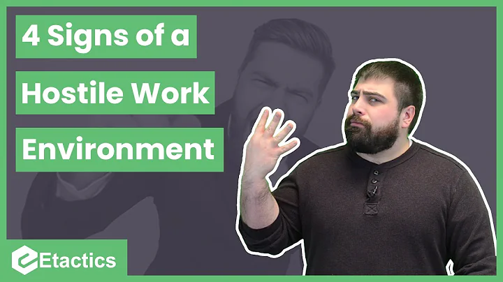 4 Telltale Signs of a Hostile Work Environment
