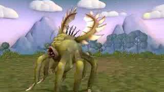 Huge Spore Spider ! eek !