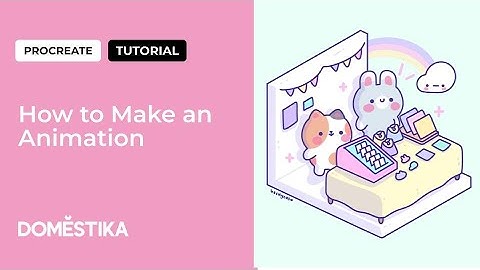 Procreate Tutorial: How to Make an Animation by Becky Cas | Domestika English