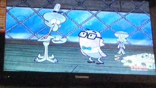 Squidward Beating Mini Squidward And Cry (Clip 2)
