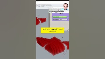 See how attractor curves impact heights in our latest quick tutorial 🏢 #shorts  #grasshopper3d