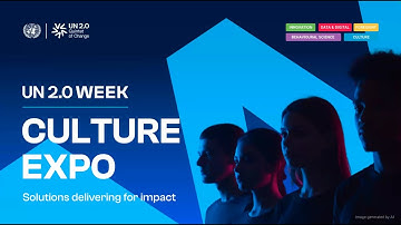 UN 2.0 Week | Solutions Expo – Culture in Action for the SDGs