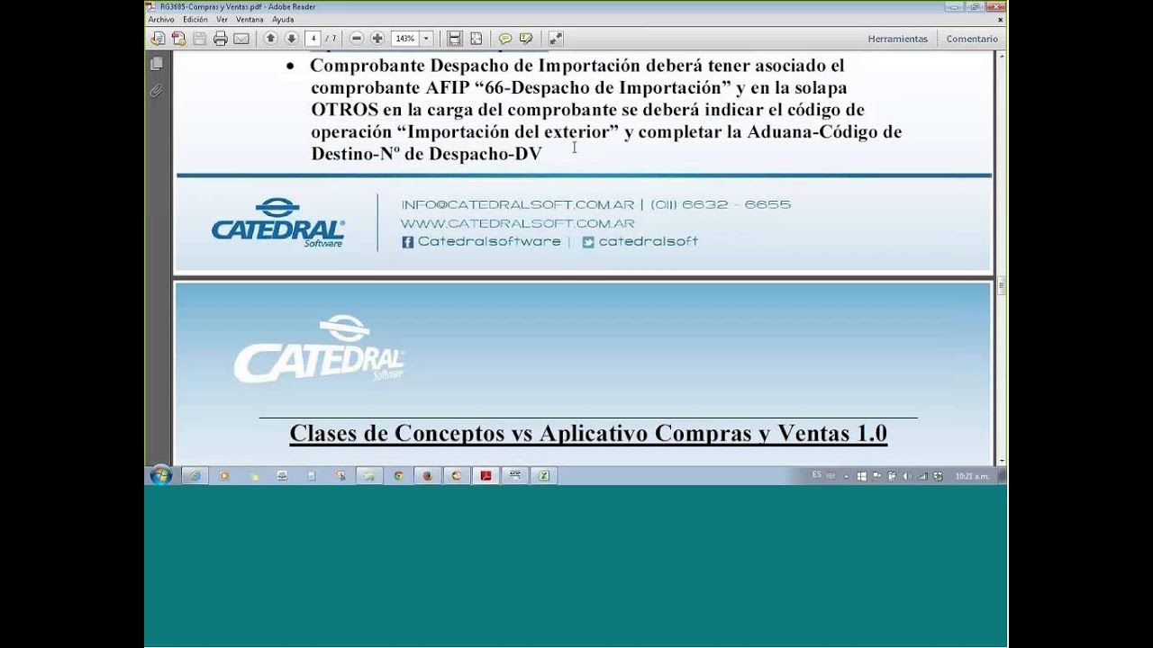 GI Estudio 6.1 - Curso sobre Exportación RG 3685