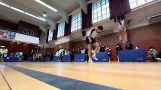 全港精英跳繩比賽2024 暨 香港代表隊選拔賽 12-15歲女子組單人繩速度耐力跳比賽冠軍 -- 王巧兒￼