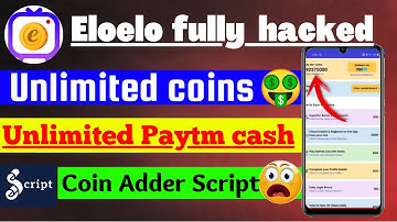 🤑Eloelo Coin Adder Script | Eloelo Refer Bypass script | Eloelo App Hack | New Earning App Today