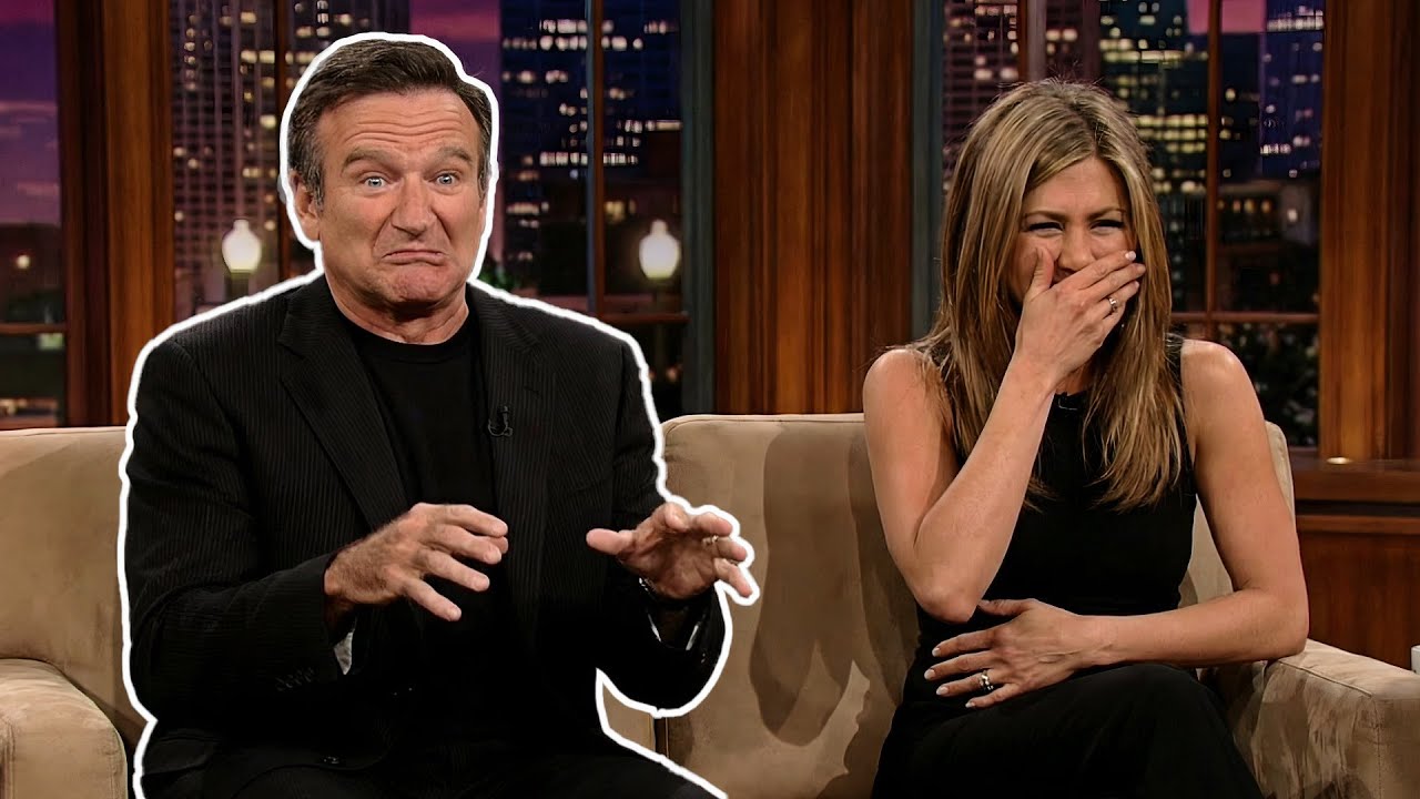 Robin Williams Making Celebrities Cry With Laughter