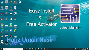 How to Install and Crack Multisim for lifetime|Umair Nasir|UOS SGD