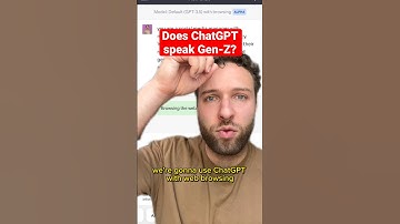 ChatGPT turns me into a Gen-Z Marketer 😂 #chatgpt #ai #genz #funny #shorts