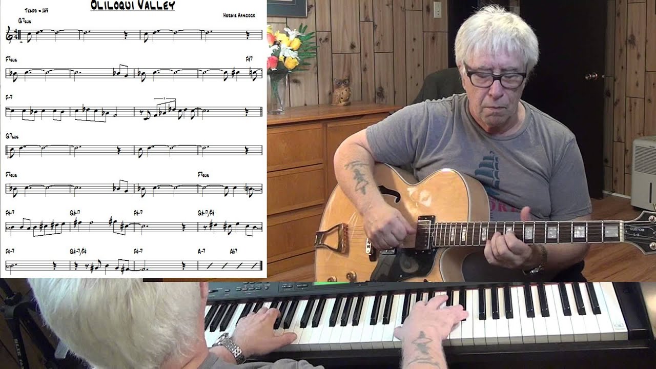 Oliloqui Valley Jazz guitar & piano cover ( Herbie Hancock ) YouTube
