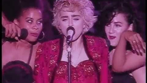 La Isla Bonita Live version - Live performance video thumbnail