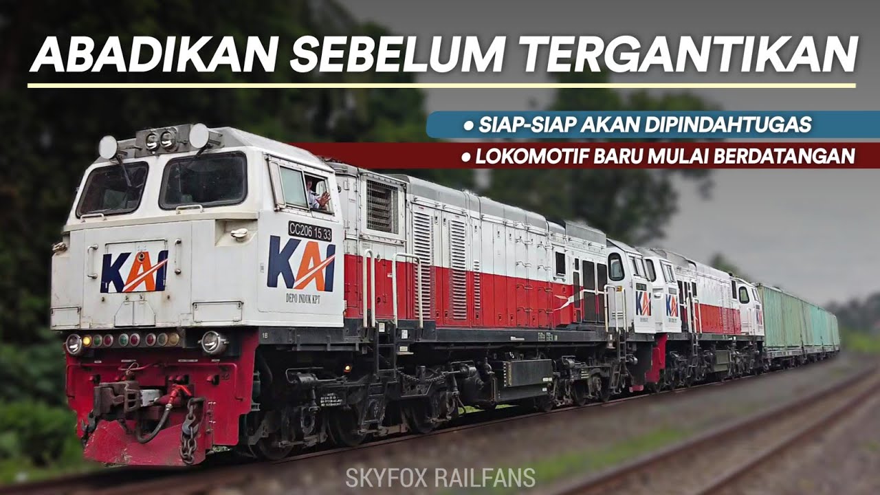 ABADIKAN SEBELUM TERGANTIKAN DAN PINDAH TUGAS !! | Kompilasi Kereta Api Divre 3 Sumsel