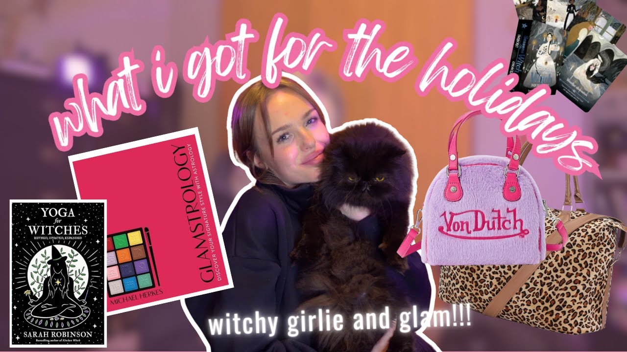 Покупки в девичьем, ведьминском и гламурном стиле | Что я купила к зимнему солнцестоянию и Рождес...