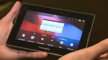RIM BlackBerry PlayBook Android App Player Demo