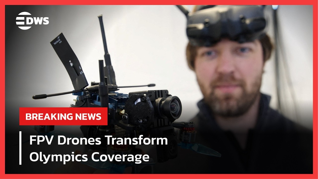 Высокоскоростные FPV-дроны совершают революцию в освещении зимних Олимпийских игр | Новости DWS |...