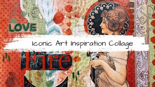 Using Iconic Art to Inspire Art Journal Pages