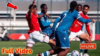 Carlos Baleba Makes Manchester United Debut! 🔴⚡ Behind Closed Doors vs Lausanne-Sport