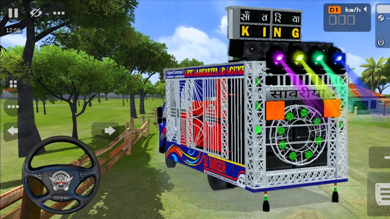Big Loading Dj Truck Game ! Dj Truck Game bus Simulator Indonesia  ! Hindi Bollywood Remix Song 