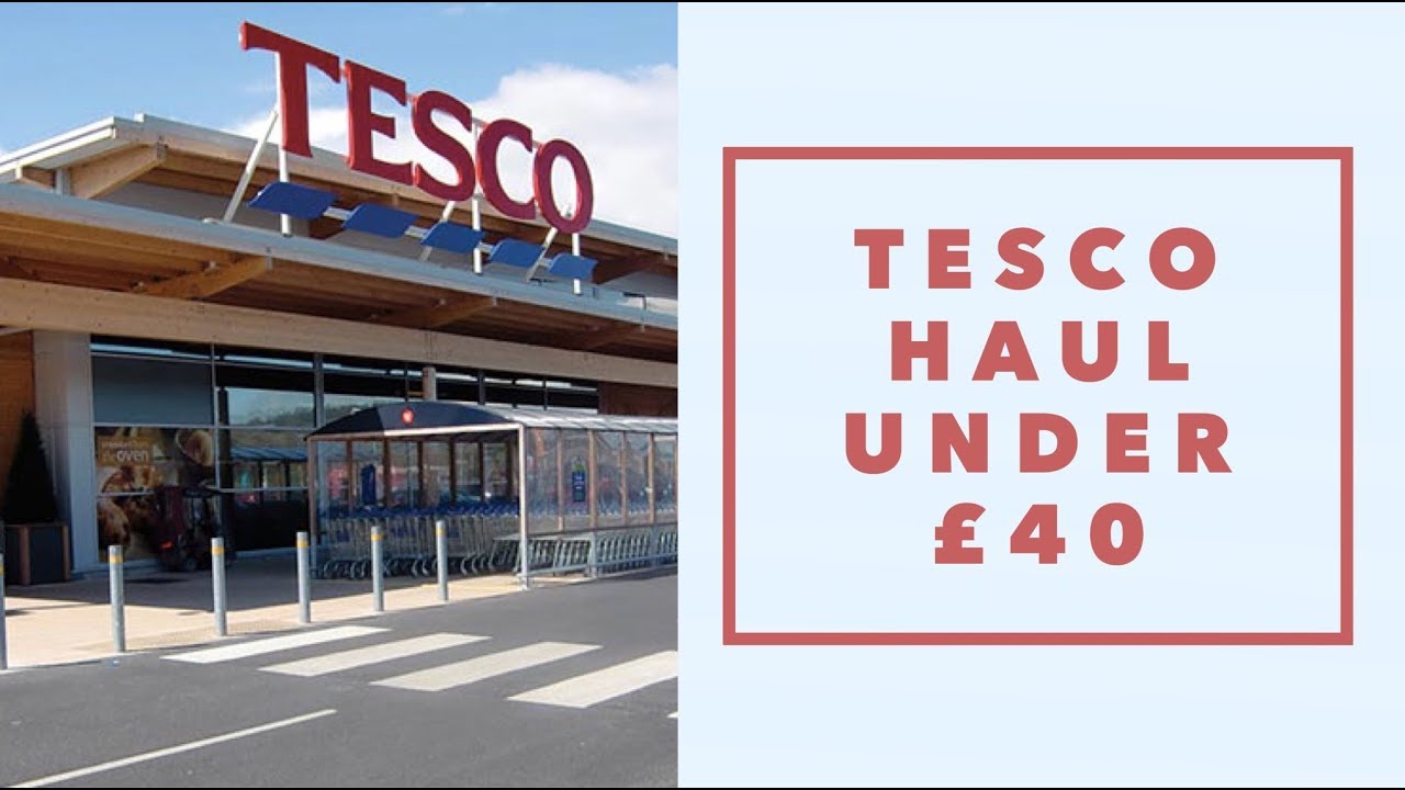 Weekly Tesco Family Food Shop under £40! &Meal Plan! Amy being mum 