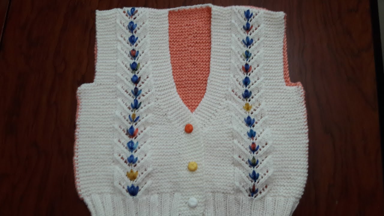 Bebek Modeli Yelek Şiş, Tüm Detayları İle - Baby Vest, Baby, With All ...