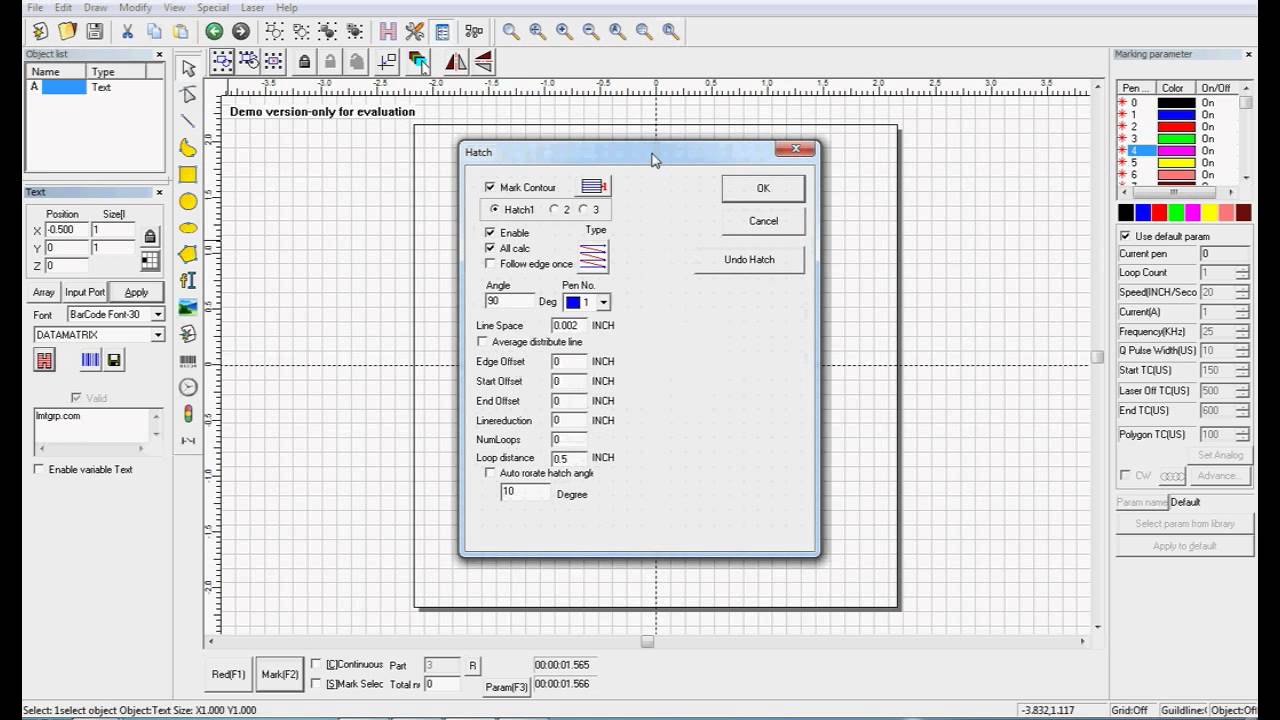 Barcode Laser Marking