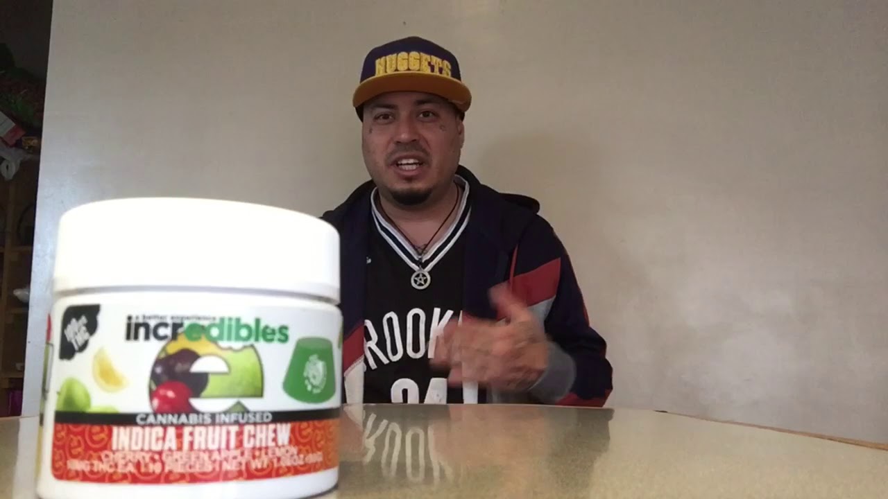 Weed review #10 incredibles gummies indica 100mg thc edible