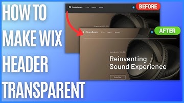 How to Have a Transparent Header in Wix [Quick Guide]