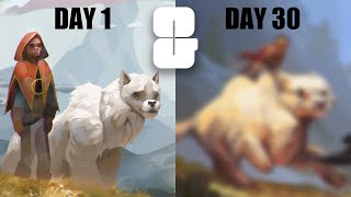 How much can I improve my art in 30 days? │CHROMA CORPS RECAP