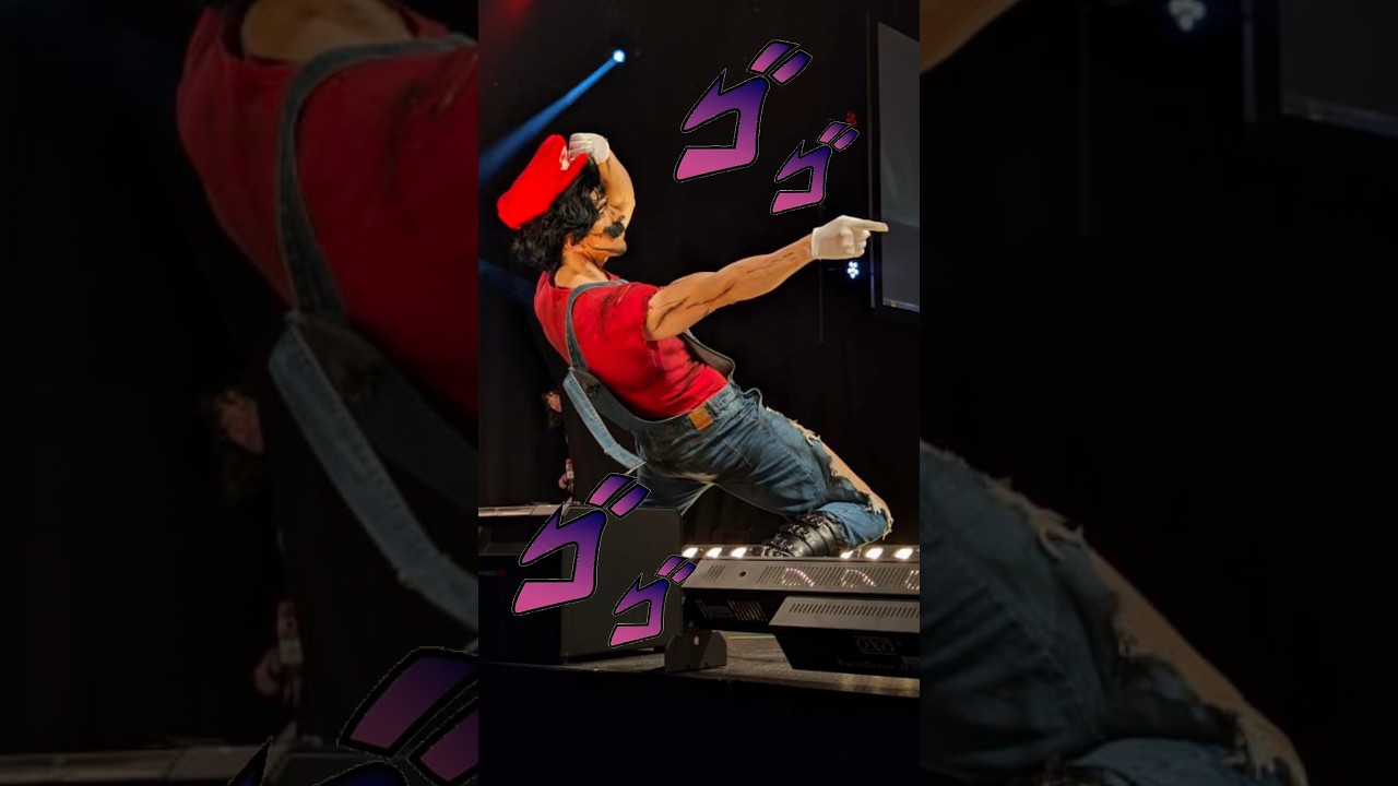 Mario’s Bizarre adventure 🍄 #mariobros #supermario #jojo #jojopose #jjba #cosplay #nintendo